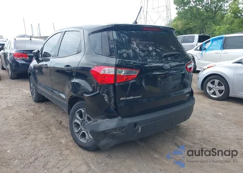 2019 Ford Ecosport S from USA, damaged, VIN MAJ3S2FE2KC271431
